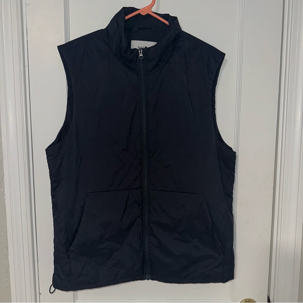Men’s Large Black Primaloft Vest Full Zip NNO7